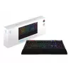 Mechaninė žaidimų klaviatūra MSI Strike Pro W Silent US išdėstymas, RGB foninis apšvietimas, laidas, tylūs lytėjimo jungikliai