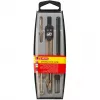 Skriestuvų rinkinys Herlitz 8710303 juodas metalinis, 5 vnt.