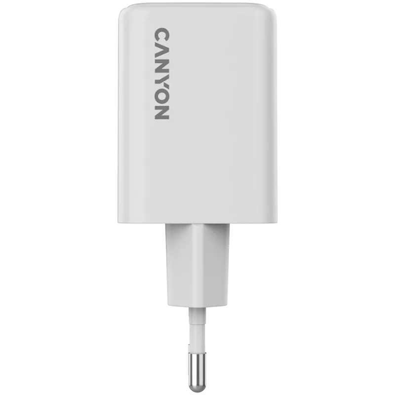 Canyon CU45CC GaN 45 W kroviklis su 2 PD išėjimais, baltas (CNS-CUW45CC)