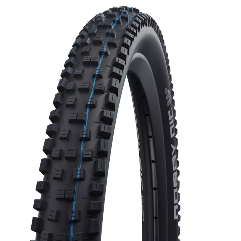 Bespjūvis dviračių padanga Schwalbe Nobby Nic 27,5 colio miestui/žygiams/MTB 67 TPI