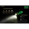 Raktų pakabuko žibintuvėlis Nitecore TIKI GITD Pilka – USB įkraunamas, 1 lm, 55 mm, 12 g, IP66