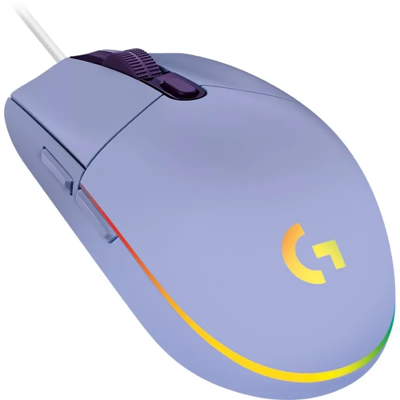 Logitech G102 LIGHTSYNC žaidimų pelė, alyvinė