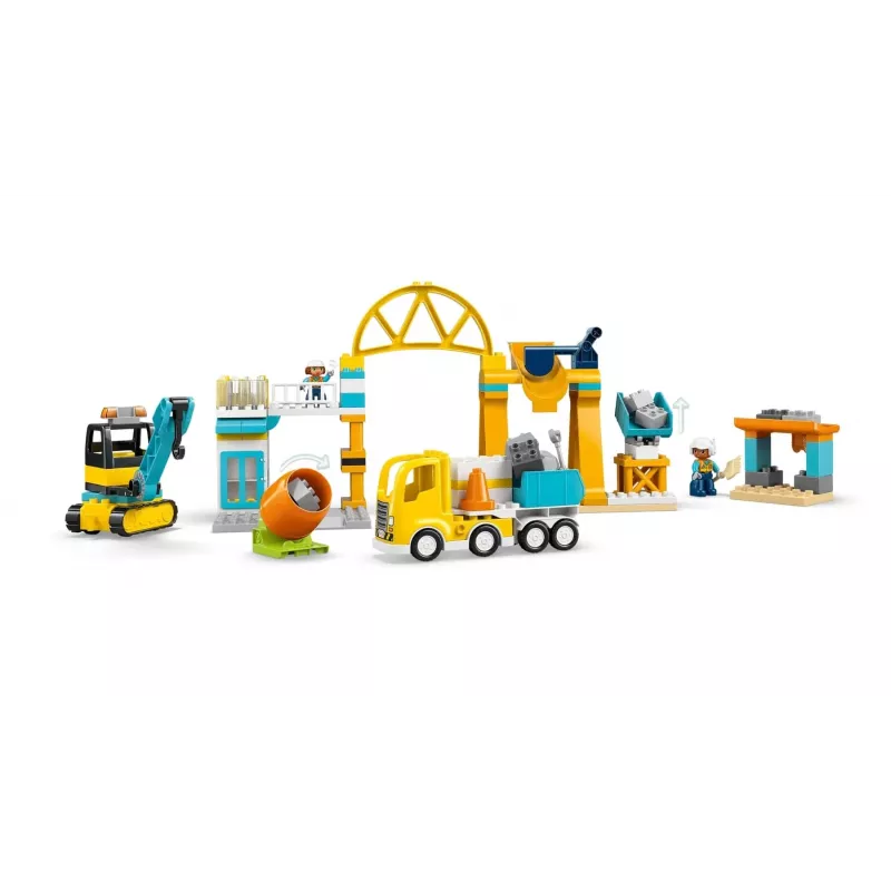LEGO DUPLO 10476 3 viename Statybvietė ir transporto priemonės