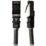 PatchSee PCI6-U/16 juodas 4,9 m tinklo laidas Cat.6A UTP