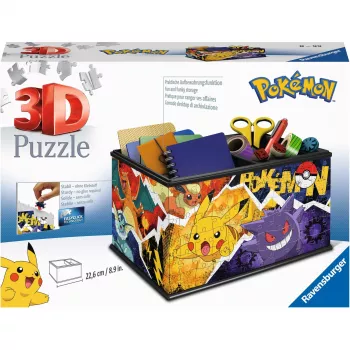 3D dėlionė Ravensburger Pokémon 3D animaciniai personažai nuo 8 metų