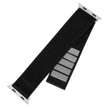 Nailono laikrodžio dirželis FIXED Sporty Strap FIXNST2-436-BK 38/40/41 mm, juodas