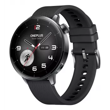Išmanusis laikrodis ONEPLUS Watch 3 43mm – 1,32 colio AMOLED, Snapdragon W5, GPS, NFC, IP68, 5 ATM, 354 mAh, nerūdijančio plieno korpusas