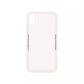 Dėklas Tellur TLL121324 iPhone X – permatomas su grūdinto stiklo nugara