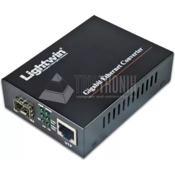 Lightwin Gigabit Media Converter 10/100/1000Base-T į SFP (LWC 10/100/1000-SFP)