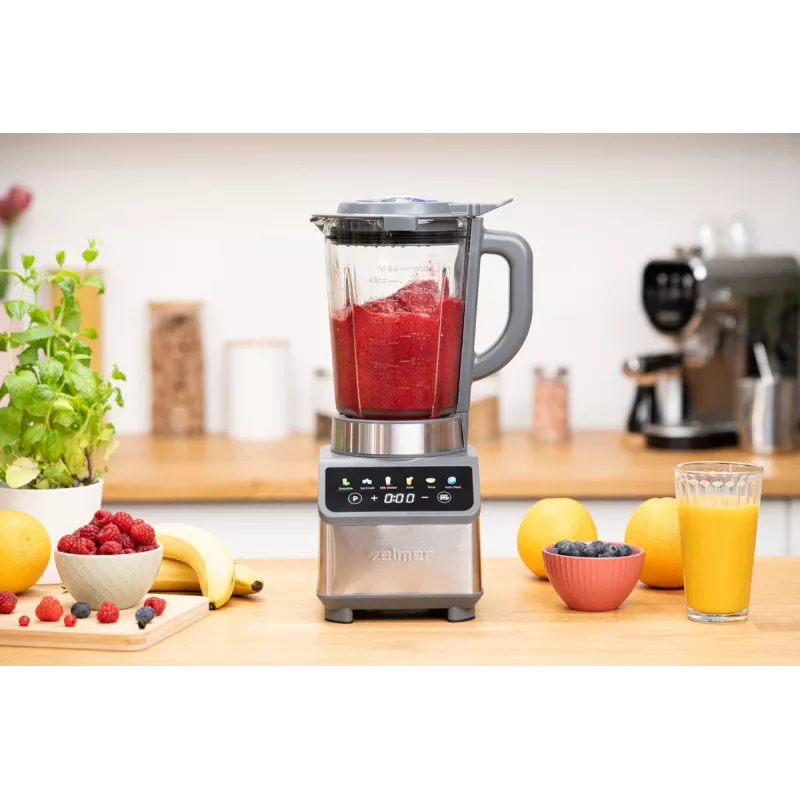 Zelmer ZSB4870 Sidabrinis – galingas blenderis su 1200W