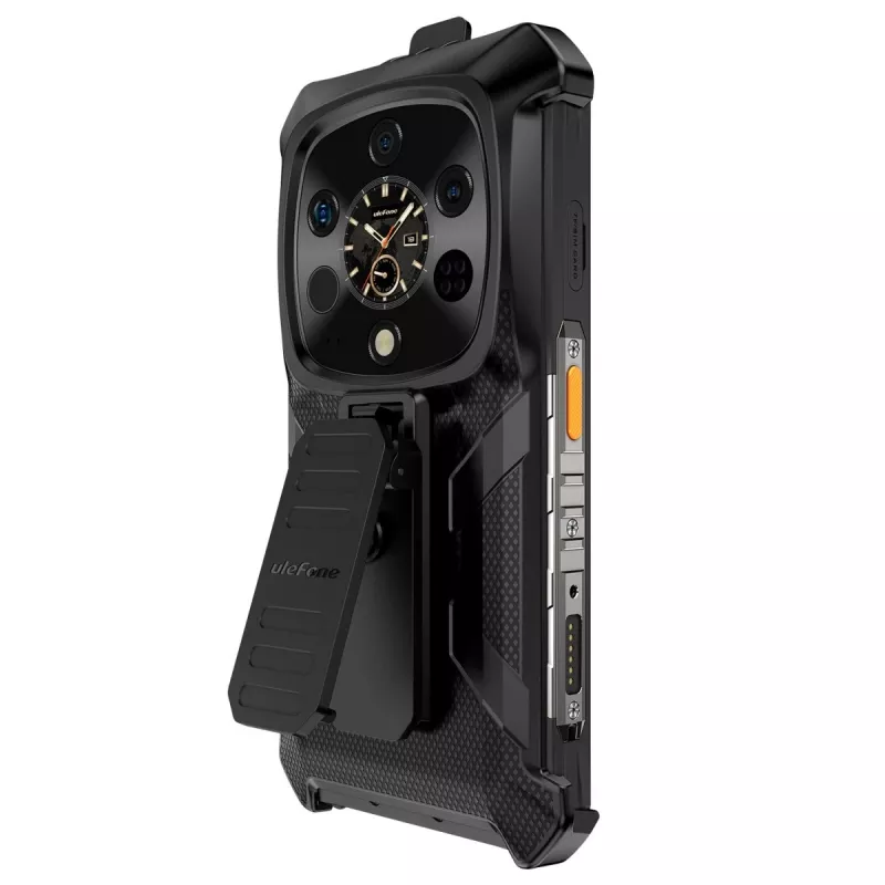 Ulefone daugiafunkcis dėklas telefonams Armor 28 Ultra / 28 Ultra Thermal, juodas