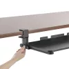 Maclean MC-839 stumdoma lentyna klaviatūrai ir pelei | Po stalu tvirtinamas laikiklis | Ergonomiška darbo vietos sistema