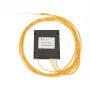 Optiminis PLC skirstytuvas 1:4 Extralink SC/APC, 2.0 mm G657A, 1.5 m, ABS modulis, be jungčių