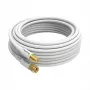 Poynting antenos priedas – kabelis A-CAB-144 – 5 m dviejų laidų HDF195 – SMA (M) į SMA (F) – baltas – auksuotas