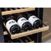 Caso WineComfort 24 vyno šaldytuvas | 24 buteliai | Kompresorius | G klasė | Juodas