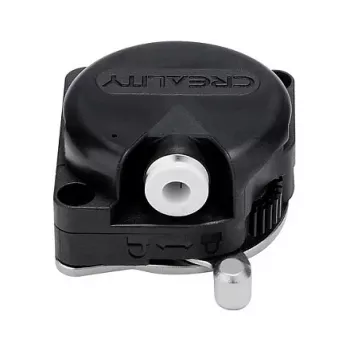 Ekstruderis Creality 3D spausdintuvams – modelis 4001020076, tinka Sermoon V2, CR-200B Pro, Ender-3 S1; spalvos: juoda/sidabrinė/balta