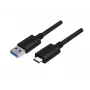 UNITEK Y-C474BK USB kabelis USB 3.2 Gen 1 (3.1 Gen 1) 1 m USB A USB C juodas