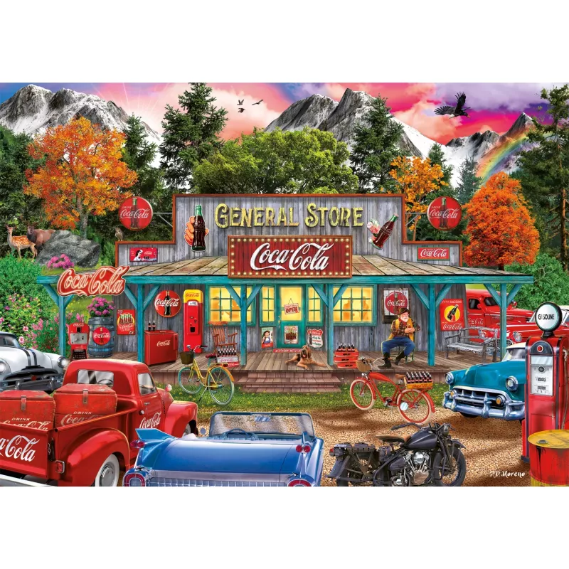 Dėlionė Schmidt Spiele Coca-Cola Store 1000 dalių 693x493 mm