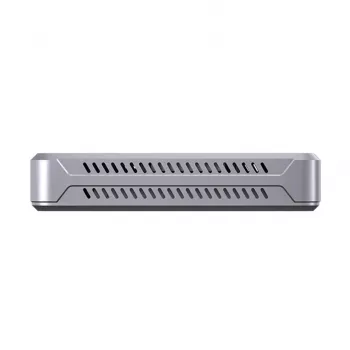 Unitek S1242AGY01-EU išorinis SSD korpusas USB4 40Gbps, M.2 NVMe, iki 8TB, aliuminis/plastikas, aktyvus aušinimas