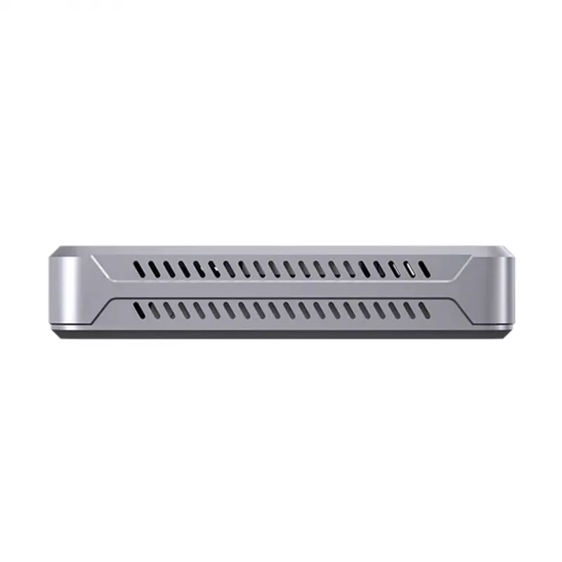 Unitek S1242AGY01-EU išorinis SSD korpusas USB4 40Gbps, M.2 NVMe, iki 8TB, aliuminis/plastikas, aktyvus aušinimas