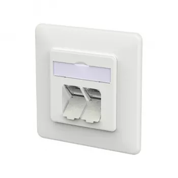 METZ CONNECT jungtis E-DAT C6A LSA++ 2 prievadai UP verkehrswei