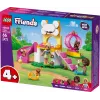 Konstruktorius LEGO Friends Šuniukų žaidimų aikštelė 42665, 66 detalės, 2 minifigūrėlės, nuo 4 metų
