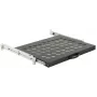 LOGON RAS605BL juoda 19 colių lentyna stovo, 30 kg