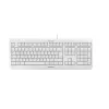 CHERRY KC 1000 klaviatūra biurui USB QWERTZ vokiška pilka