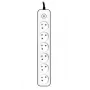 TRACER Power Strip Zebra 1,5 m 6 lizdų