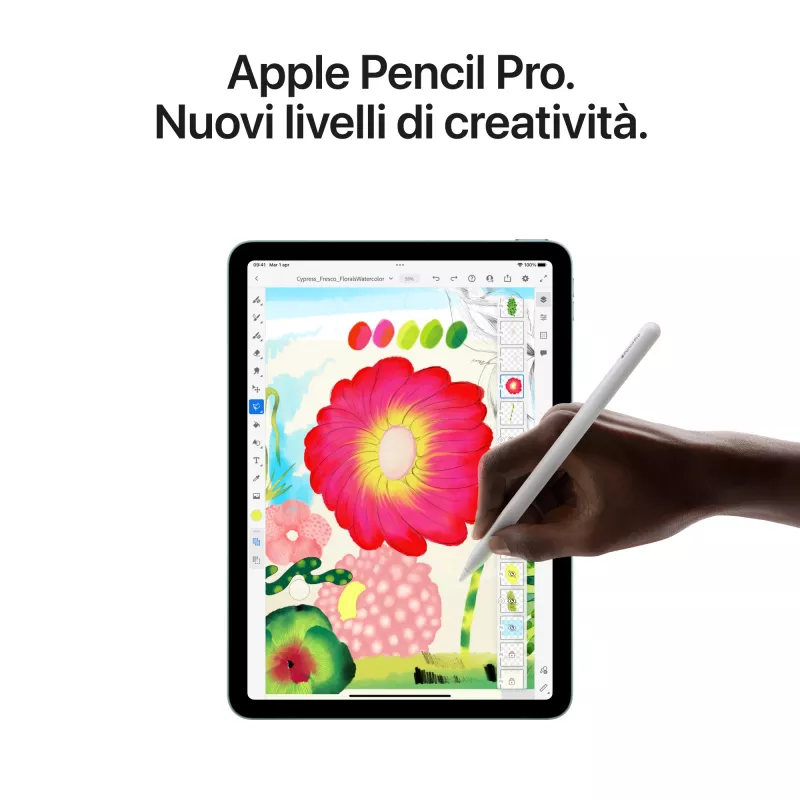 Apple iPad Air 11 colių Wi-Fi 128 GB Mėlyna
