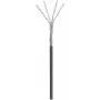 Wentronic Goobay CAT 5e lauko tinklo kabelis, SF/UTP, juodas, 100 m - CCA vario mišinys, AWG 24/1 (vientisas), PE (57296)