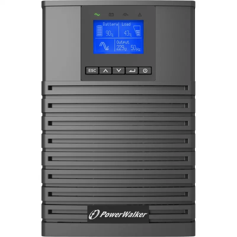 PowerWalker VFI 1500 ICT IoT nepertraukiamo maitinimo šaltinis (UPS) 1,5 kVA 1500 W 4 lizdai