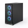 Fractal Design Pop 2 Air Black Solid – vidutinis kompiuterio korpusas (ATX, 3x 120 mm priekiniai ventiliatoriai)