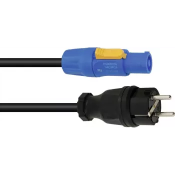 Maitinimo laidas PSSO PowerCON 3,0 m H07RN-F 3G1,5 tinklo prijungimui