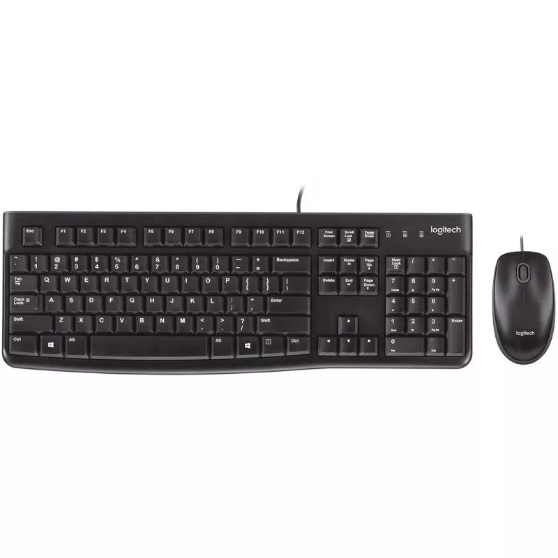 Klaviatūros ir pelės rinkinys MK120 RUS/DESKTOP 920-002561 Logitech