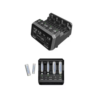Baterijų kroviklis SKYRC NC2200 4 kanalų AA/AAA 2200mAh elementams