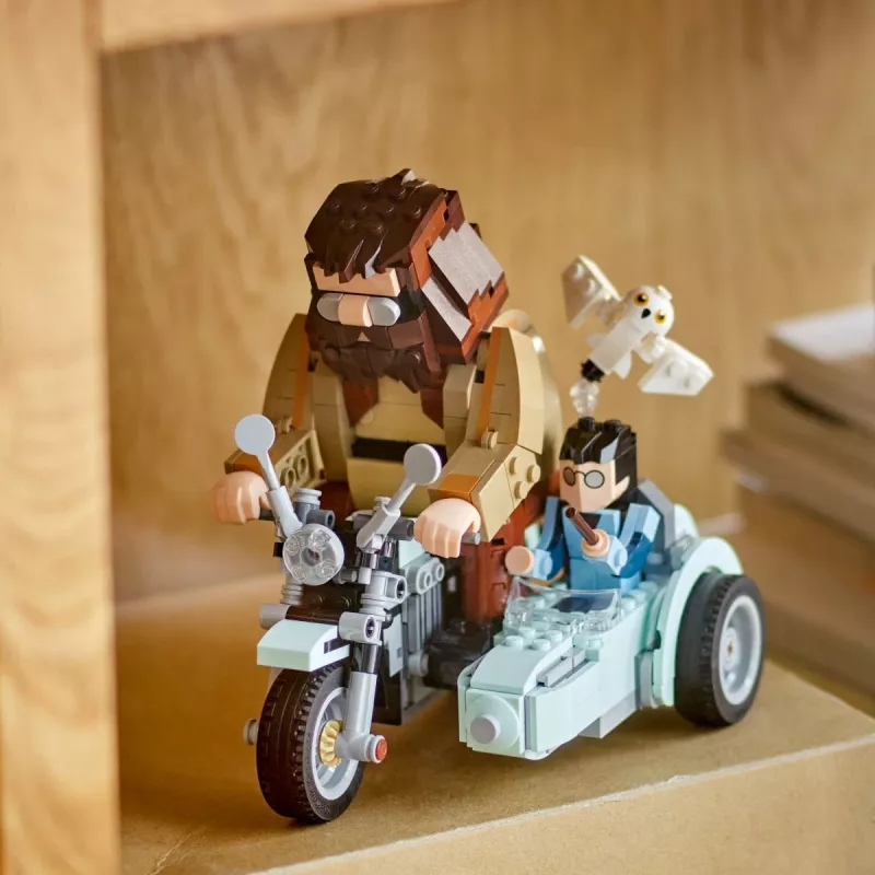 LEGO HARRY POTTER 76443 Hagrid & Harry's Motorcycle Ride – Magiškas motociklo nuotykis