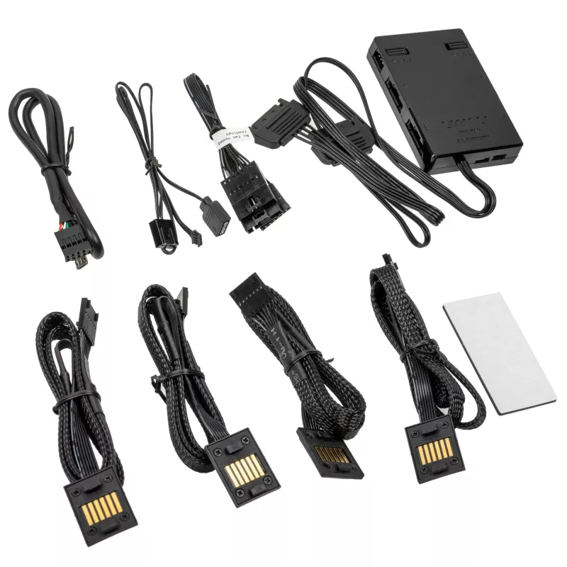Valdiklis Lian Li UNI HUB SL-INF L-Connect 3 juodas (12SLIN-CONT3B) UNI Fan SL serijai