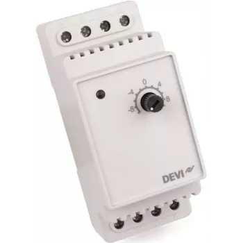 DEVI Elektrinis termostatas 140F1070 devireg 330 16A 230VAC 1-jungiklis 2TE 140F1070