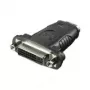 Wentronic Goobay HDMI™ / DVI-I adapteris, HDMI standartinis lizdas (A tipas), juodas – 19 kontaktų HDMI™ lizdas > DVI (24+5) lizdas (60752)