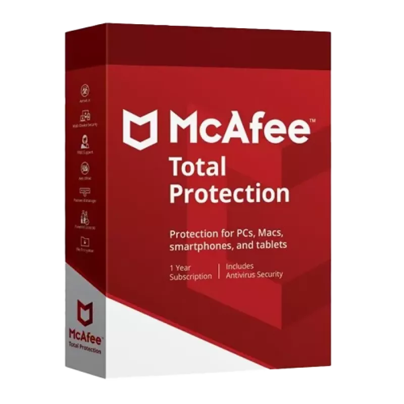 McAfee Total Protection 3 įrenginiai 1 metai
