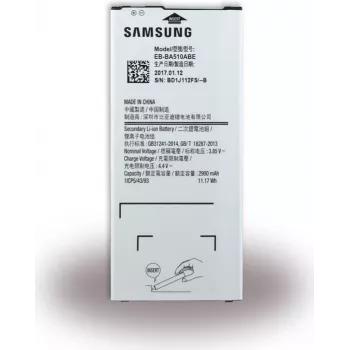Samsung EB-BA510ABE 2900 mAh Li-Ion baterija, skirta Galaxy A5 (2016) bulk (EB-BA510ABEGWW)