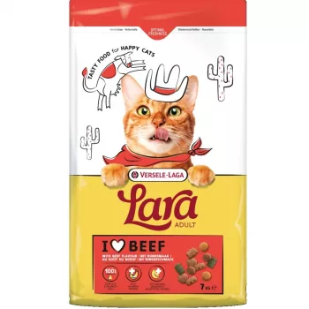 VERSELE-LAGA Lara Adult Beef - sausas ėdalas katėms - 7kg