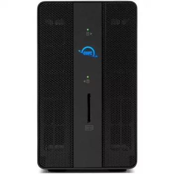 OWC Gemini Dual drive TB3 išorinis saugojimo įrenginys su doku ir aparatiniu RAID - Thunderbolt 3