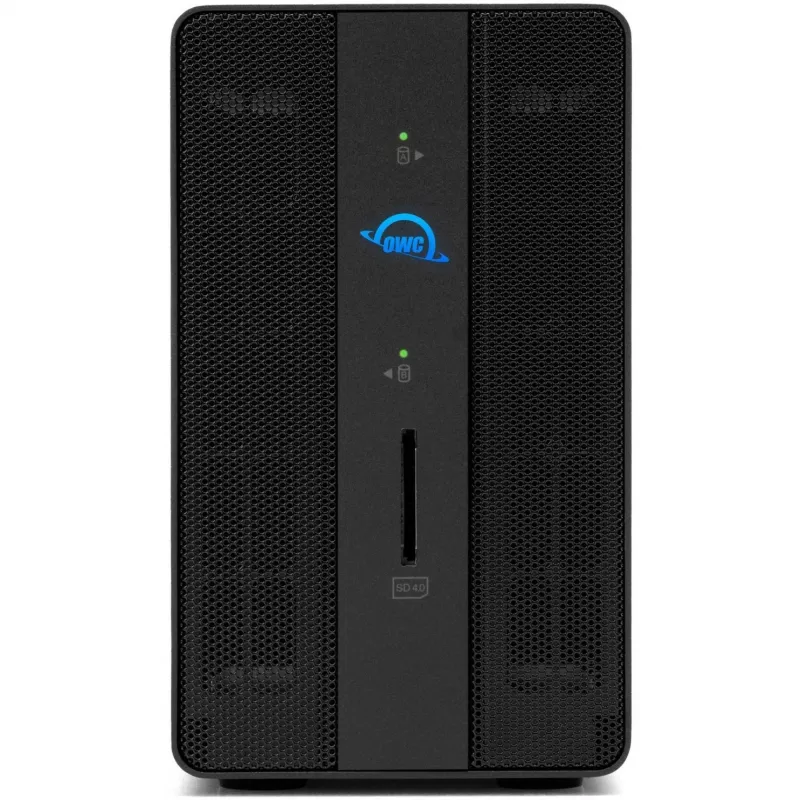 OWC Gemini Dual drive TB3 išorinis saugojimo įrenginys su doku ir aparatiniu RAID - Thunderbolt 3