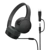 Belkin SoundForm laidinės ausinės ant galvos vaikams, juodos AUD010hqBK