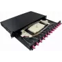 LogiLink F12LC4B - LC - Pilka - Metalinė - Montavimui į stelažą - 1U - 480 mm (F12LC4B)
