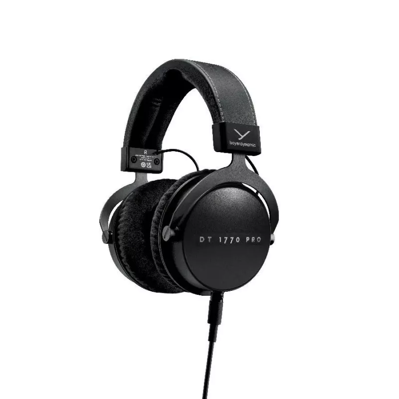 Ausinės Beyerdynamic DT 1770 Pro MKII – laidinės, uždedamos, 50–40000 Hz, 377 g, juodos