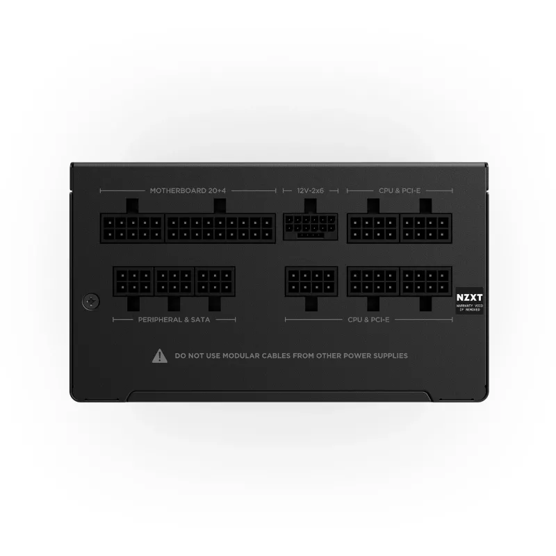 NZXT C1000 Gold Core, 1000 W, juodas, maitinimo blokas