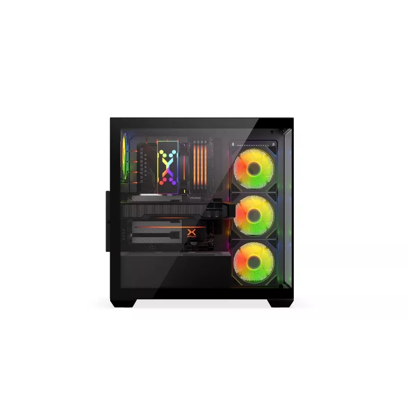 Korpusas KRUX EXO (KRXD004) Juodas